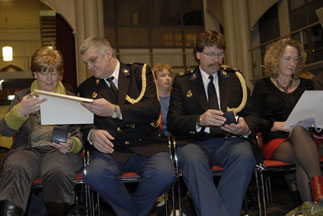 Clara Meijer-Wichmann Penning 2006 uitgereikt aan Mos Florie en Nico Sukel